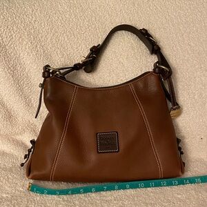 Dooney & Bourke Tan Leather Hobo Bag